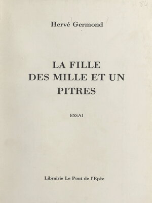 cover image of La fille des mille et un pitres
